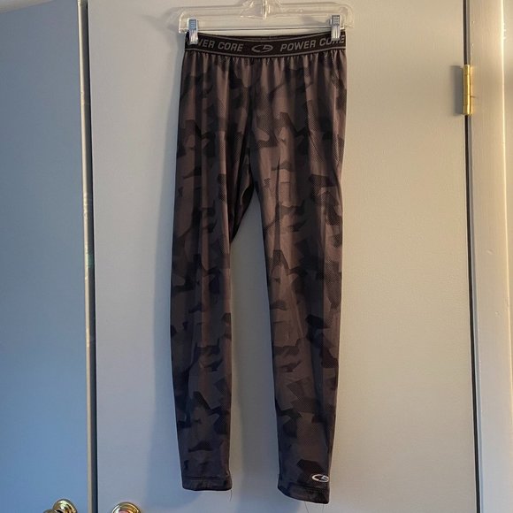 Power-Core Leggings - Champion Gray/Black Pattern - Picture 1 of 4